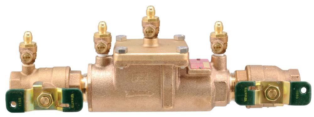 Watts Cast Bronze Cast Copper Silicon Alloy FNPT Backflow Preventer 