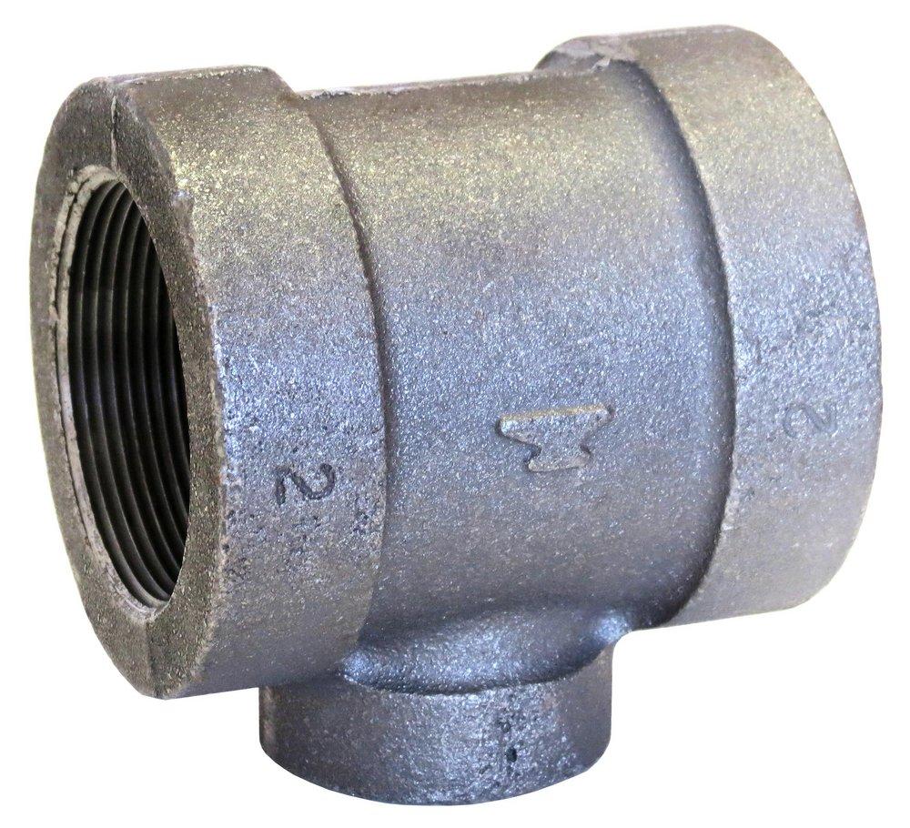 NPS Extra Heavy Extra Strong 300# Domestic Black Malleable Iron Tee 