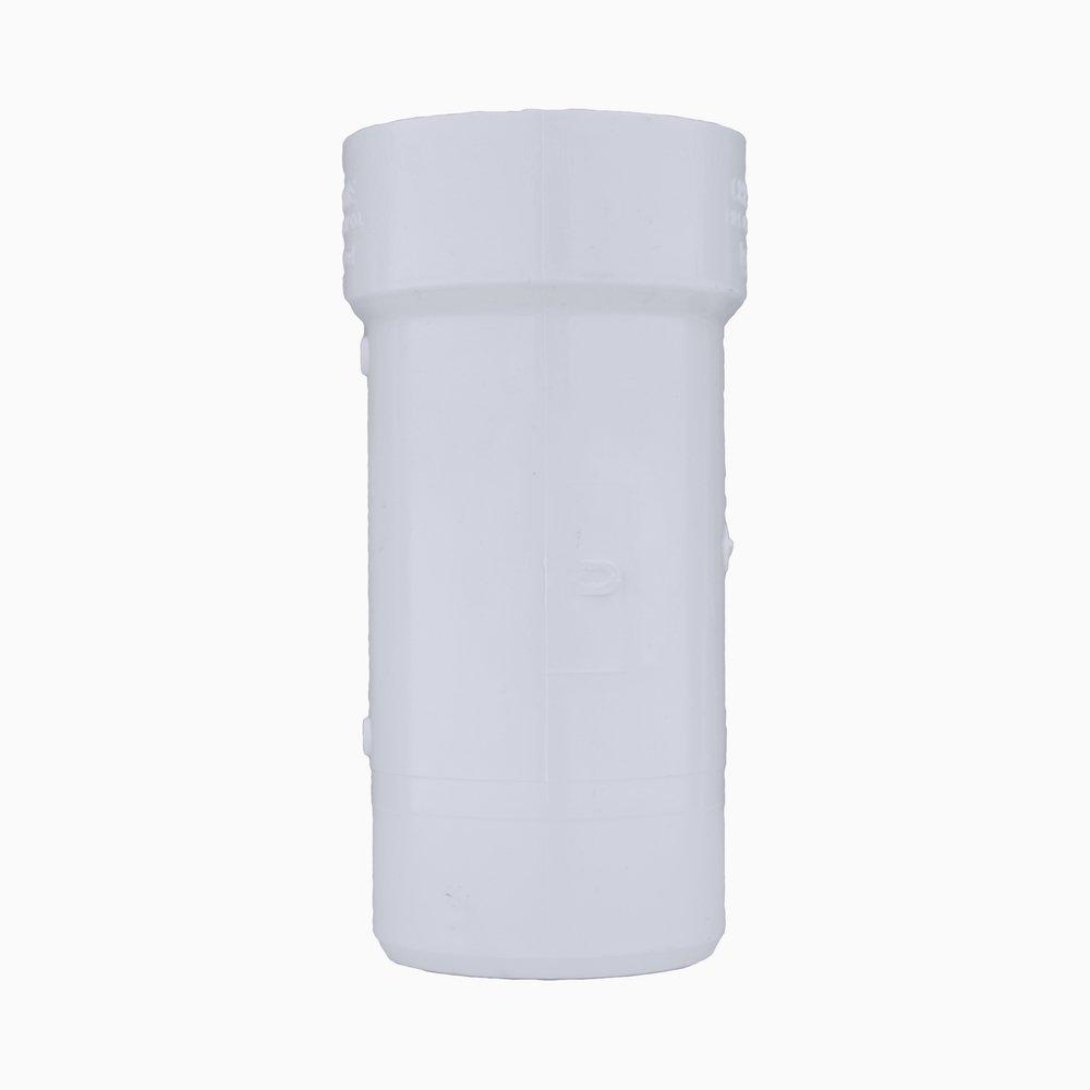 White PVC DWV Street Wye 