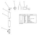 Elkay Polished Chrome 3-3/8 in. Glass Filler 