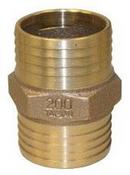 Merrill Manufacturing Barbed Red Brass Hex Coupling 