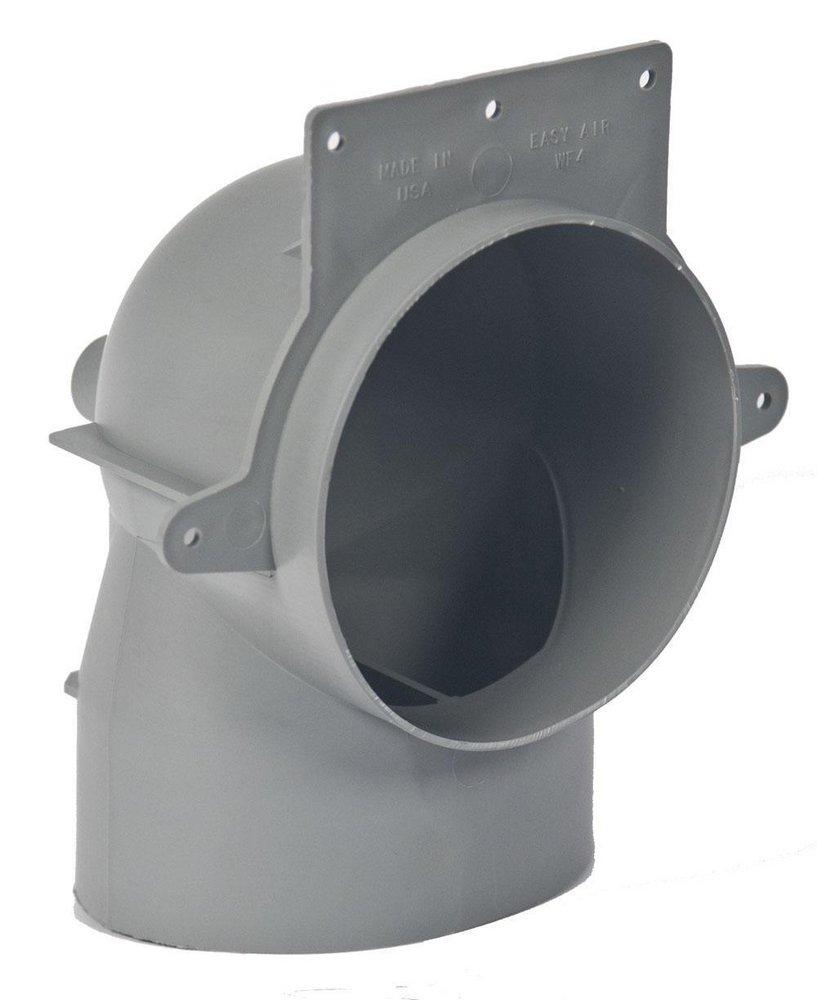 Easy Air Products Grey Plastic 90 Degree Elbow 