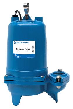 2 in. 1 hp Submersible Sewage Pump
