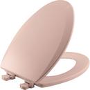 Bemis Venetian Pink Elongated Closed Front Toilet Seat with Cover 