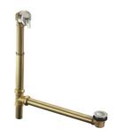 Wall Mount Pop-Up Bath Drain in Brushed Nickel