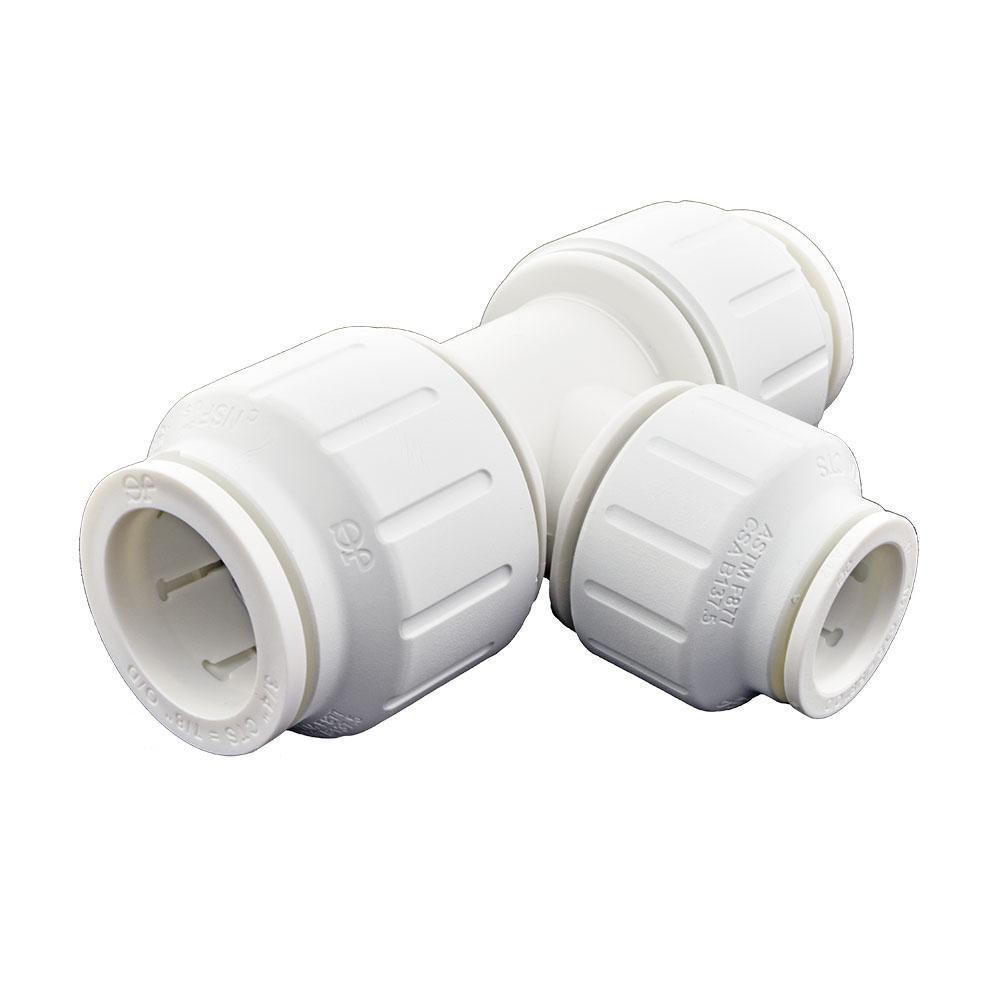 John Guest OD Tube Plastic Reducing Tee 