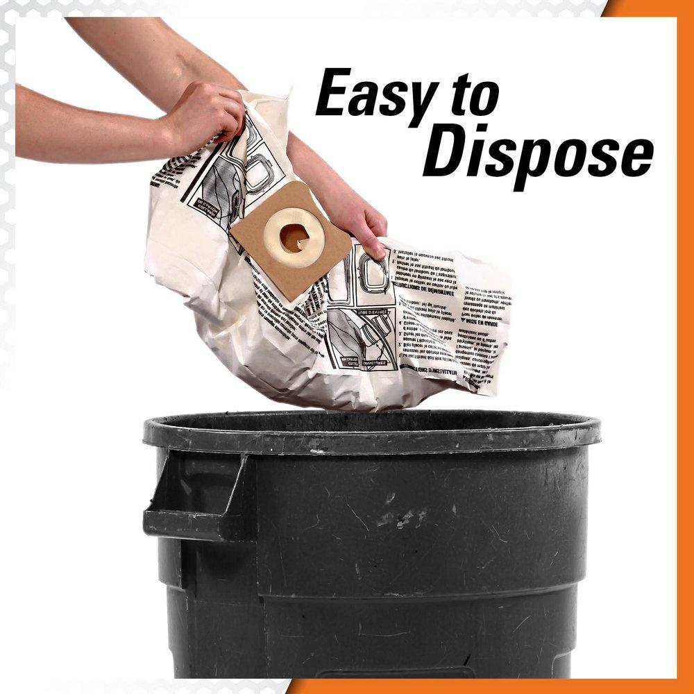 RIDGID Red Wet & Dry Vacuum 