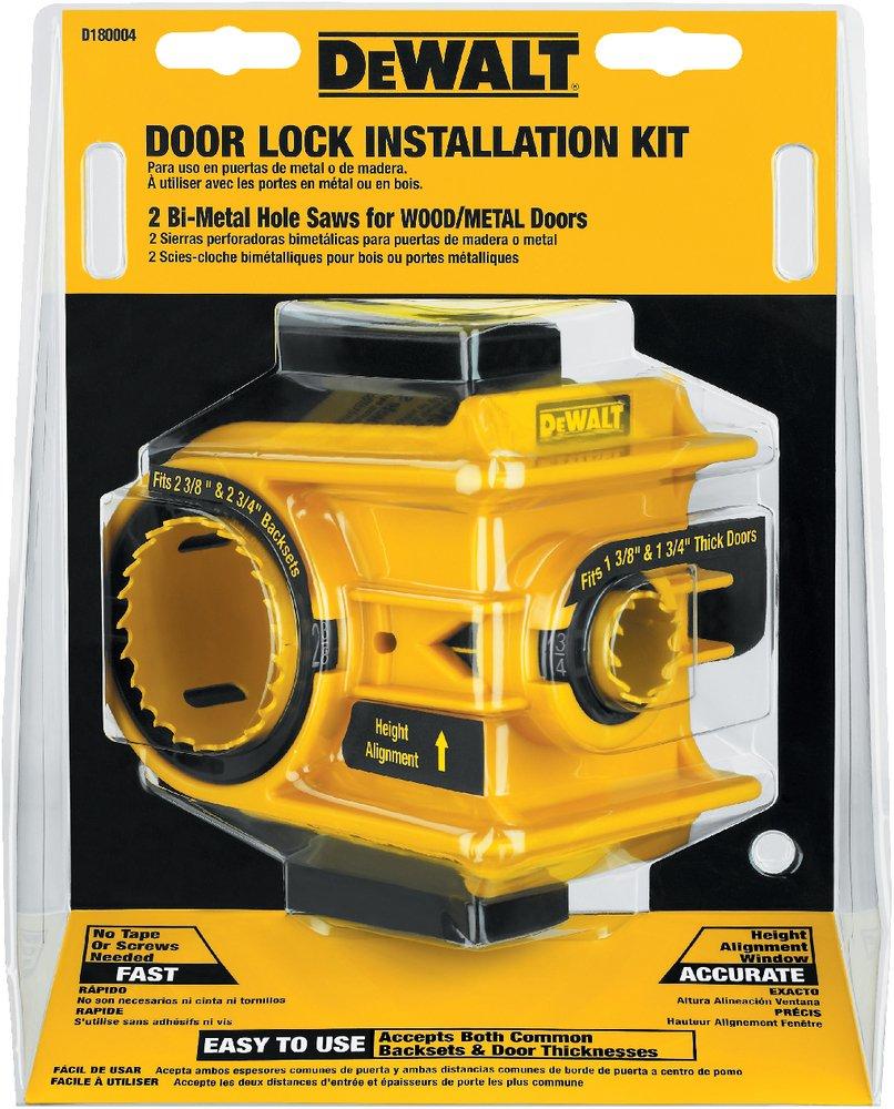 DEWALT Black 2-1/8 in. Hole Saw Kit 7 Piece 