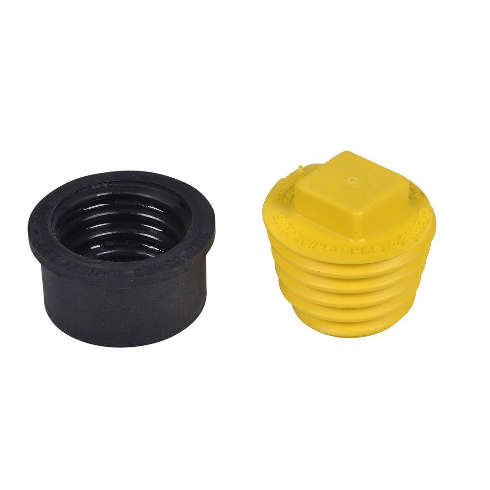 Cherne Yellow Locking Plug 