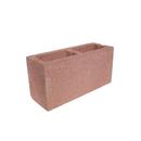 8 x 16 x 4 in. Concrete Block Solid Dot in Pink