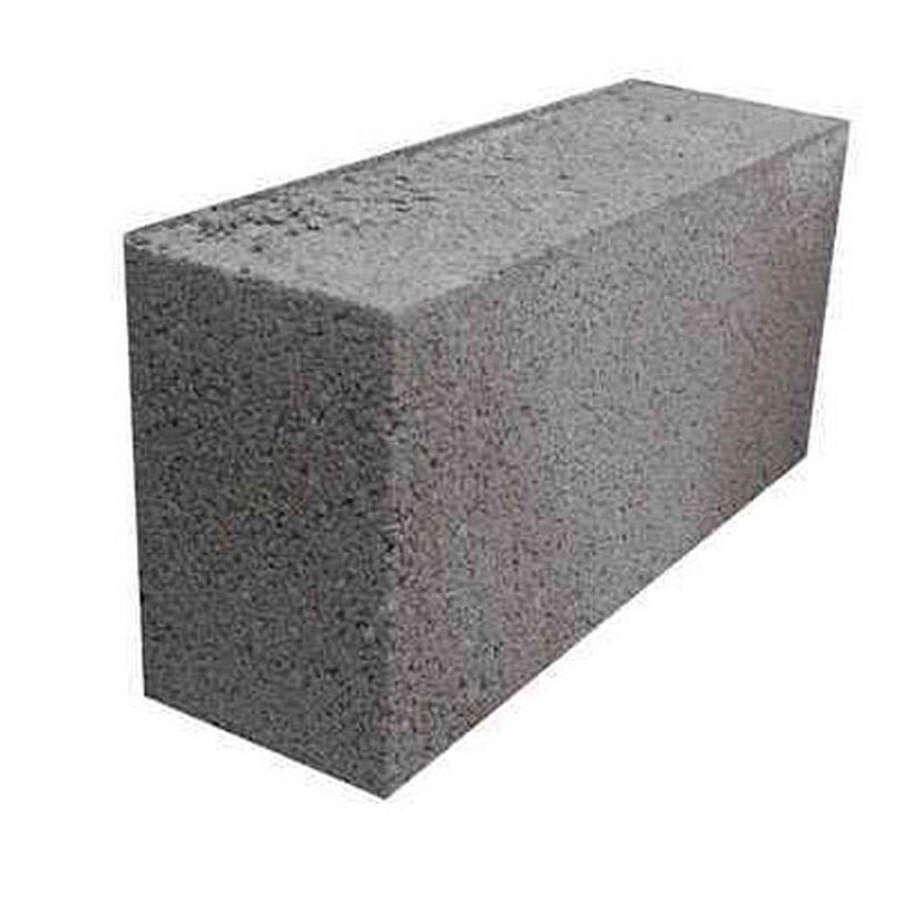 Charlotte Block Grey 4 x 4 in. Concrete Brick Jumbo in Grey 