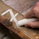 Markal&reg; White 4 x 1 in. Chalk Marker 