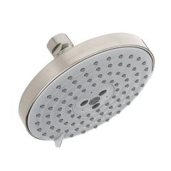 Multi Function Showerhead in Brushed Nickel