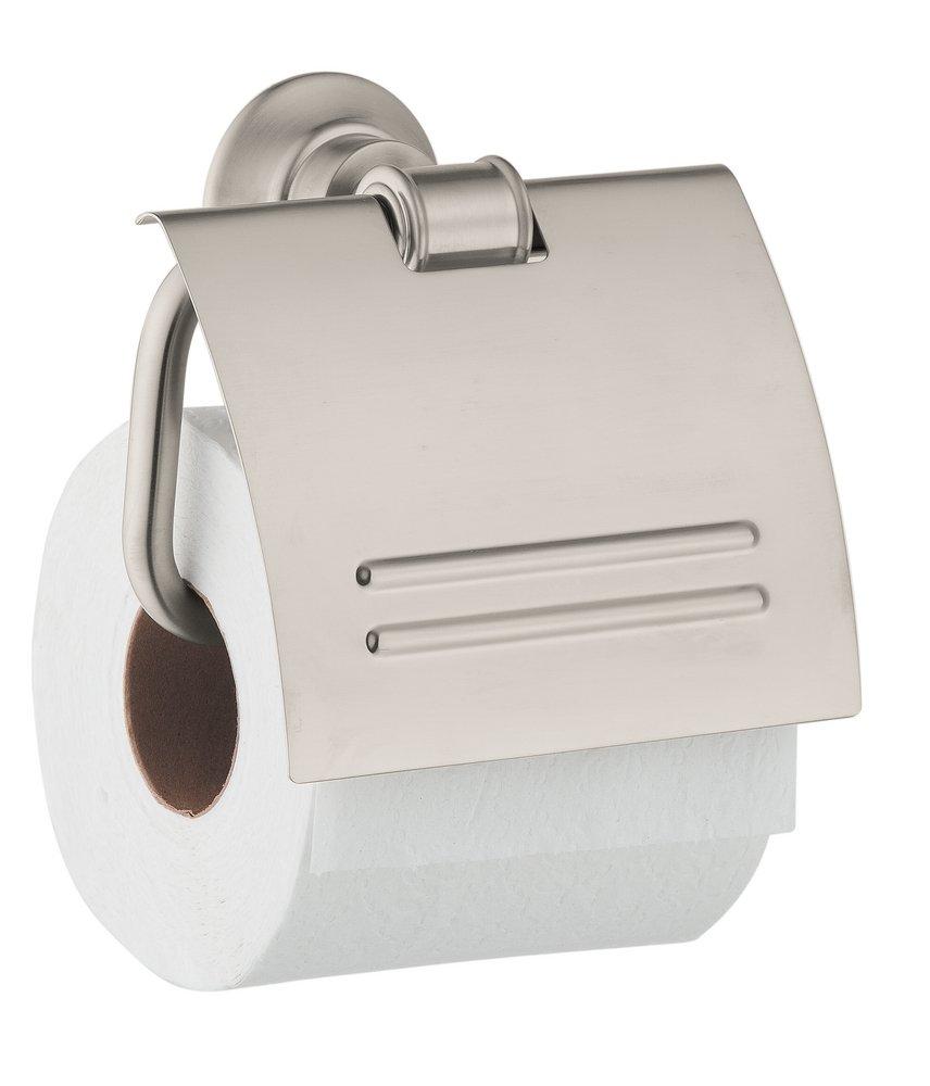AXOR Brushed Nickel 5-1/8 in. Wall Mount Toilet Tissue Holder 