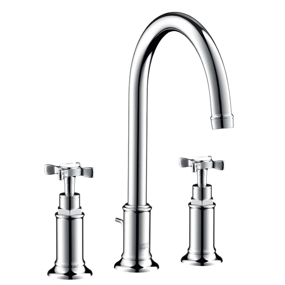 AXOR Polished Chrome Widespread Bathroom Sink Faucet 