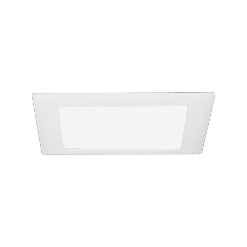 HALO White 75W 120/277V Square Trim Albalite Lens for H1T, H1IC, H1EF, H1EFICAT and H242 Recessed Lightings 