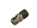 3/8 x 1/2 in. OD x MPT Stainless Steel Compression Connector