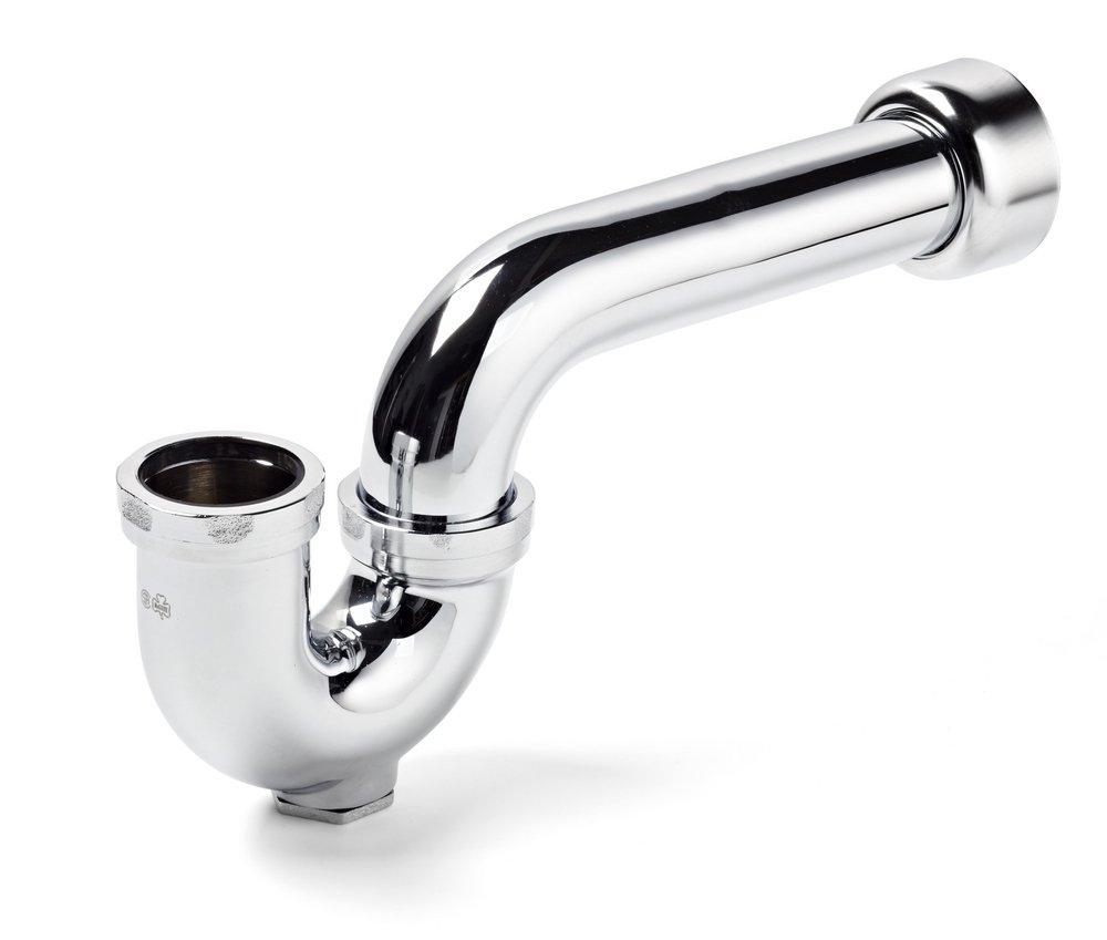 McGuire Manufacturing Chrome Plated Cast Brass P-Trap 