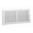8 x 8 in. Commercial Return Grille White Steel 