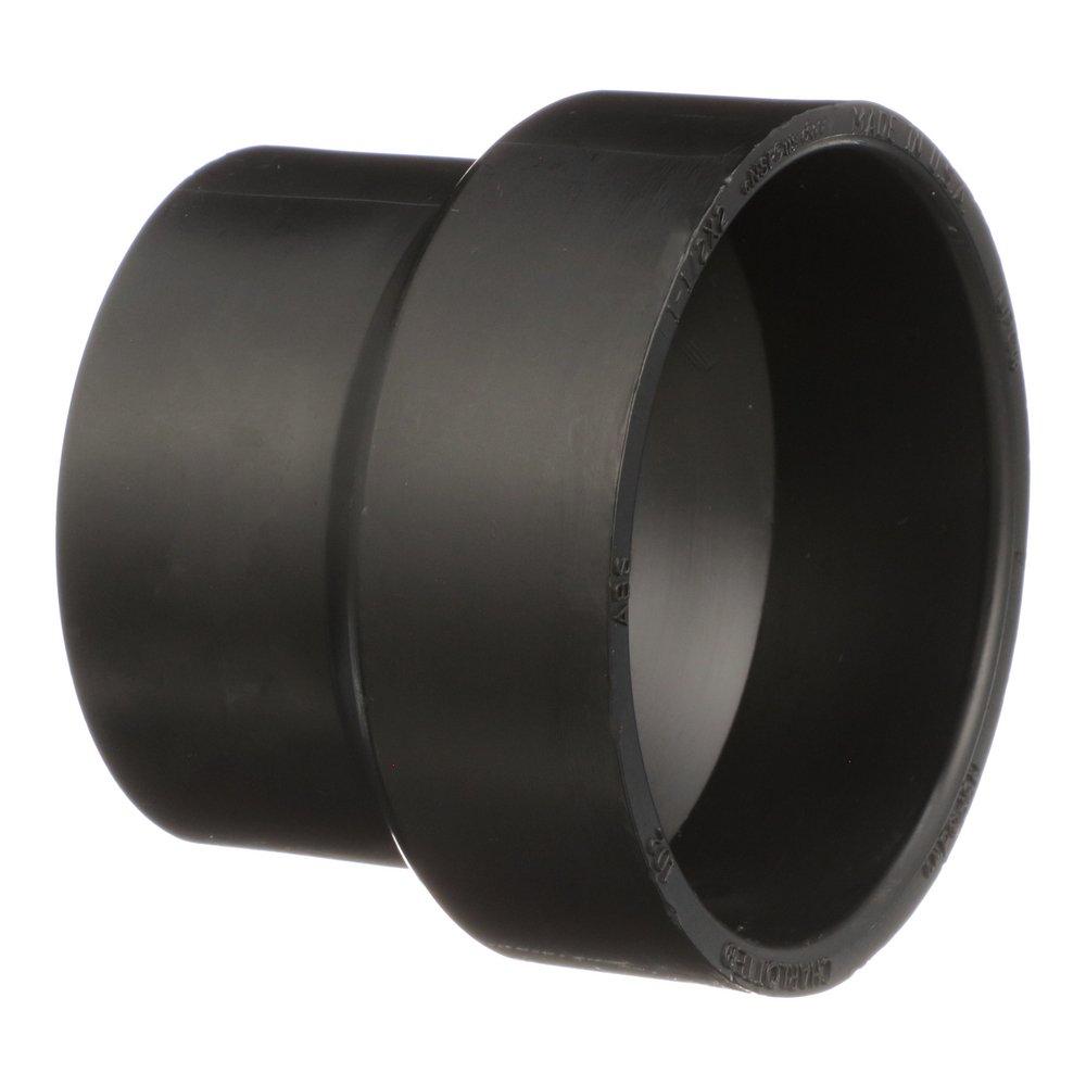 Black ABS DWV Coupling 