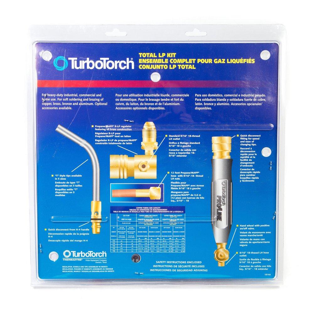 Victor Turbo Torch Medium Propane Torch Kit 