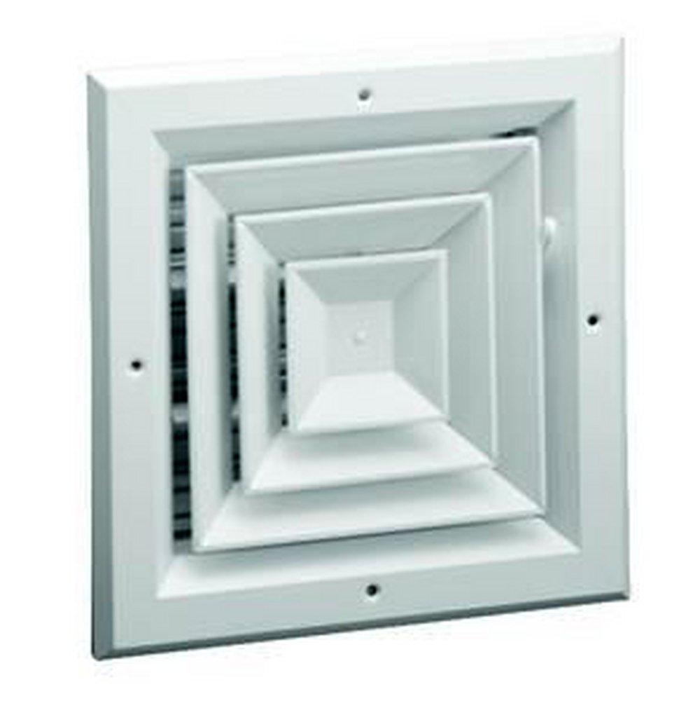 10 x 10 in Ceiling Diffuser in White 