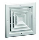 10 x 10 in Ceiling Diffuser in White 
