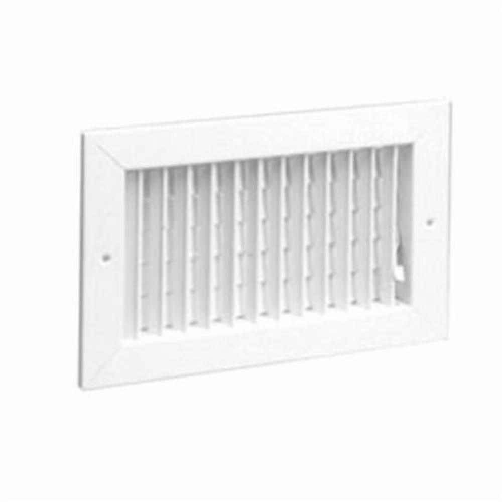 American Metal Products White 7-3/4 in. Supply Register in White Steel 