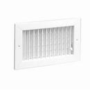 American Metal Products White 7-3/4 in. Supply Register in White Steel 
