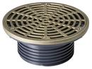 Sioux Chief Hub Plastic Nickel Bronze Floor Drain 