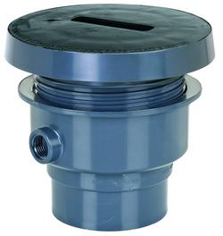 3 in. Inside Caulk Plastic Floor Drain