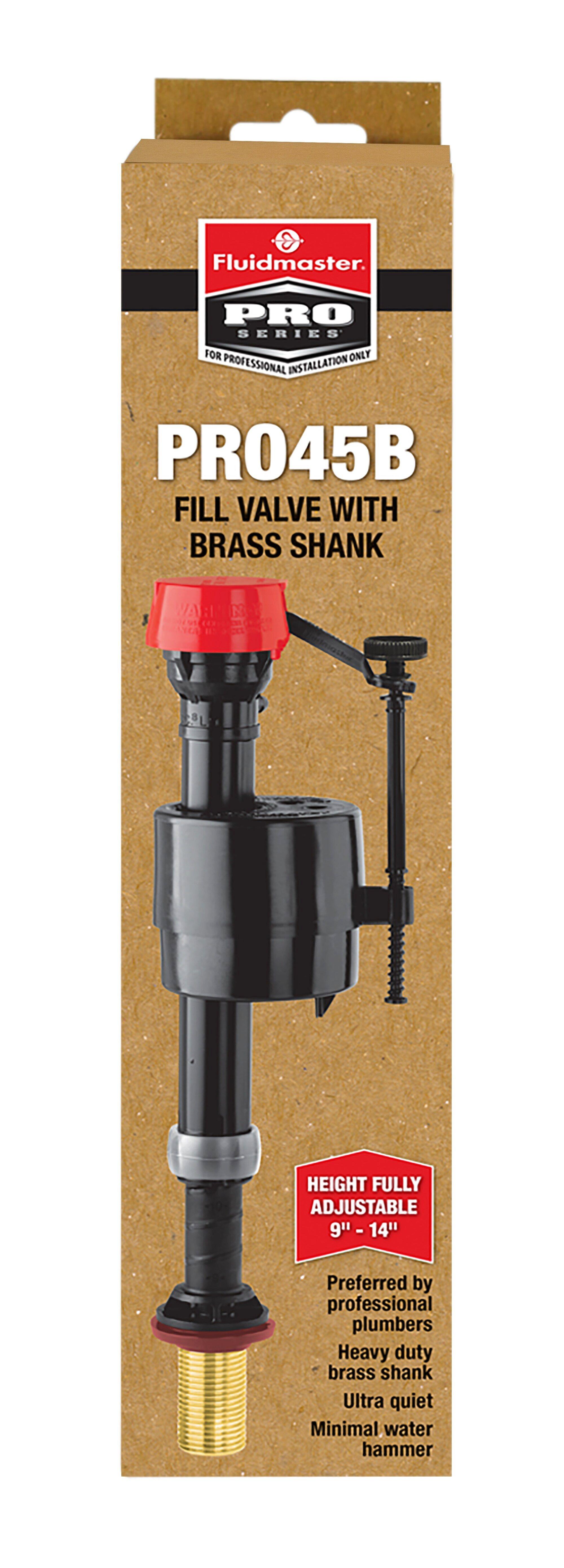 Fluidmaster Universal 9 in. to 14 in. Anti-Siphon Fill Valve Kit 