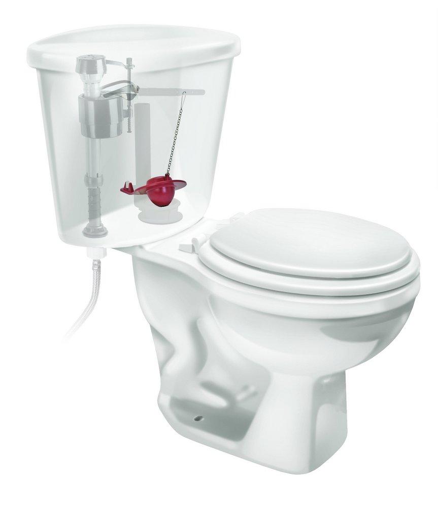 Fluidmaster Red Universal Chemical Resistant Flapper 