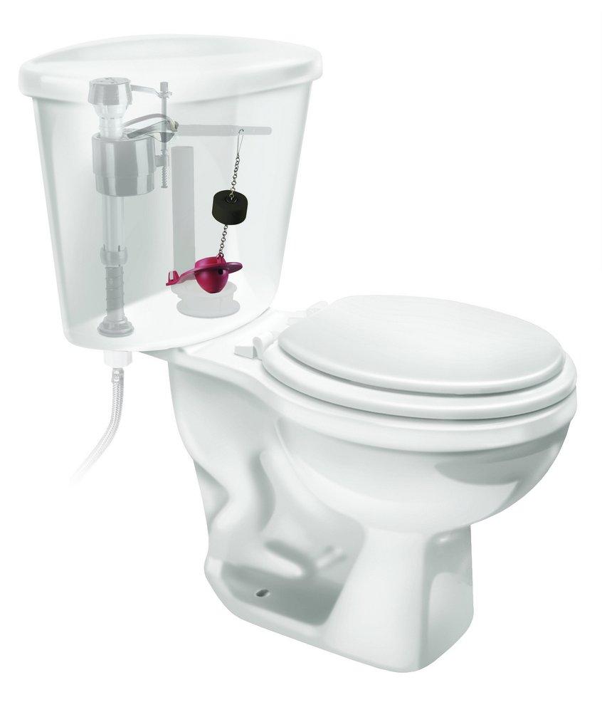 Fluidmaster Red 2 in. Rubber Flapper 