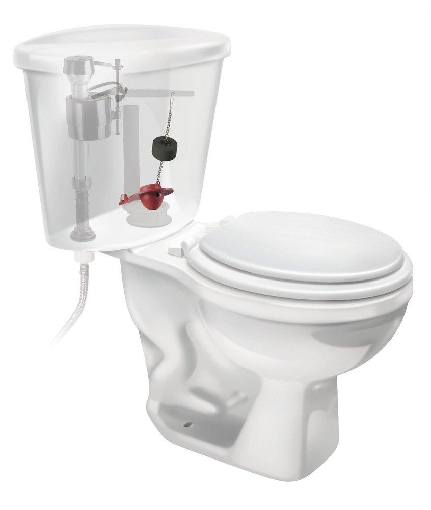 Fluidmaster Red 2 in. Rubber Flapper 