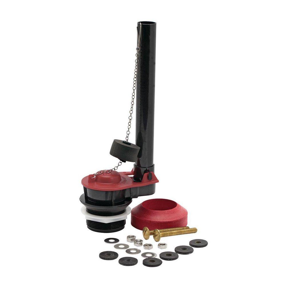 Tank Flush Valve Kit with Bowl Hardware and Gasket Black | Fluidmaster |  Ferguson