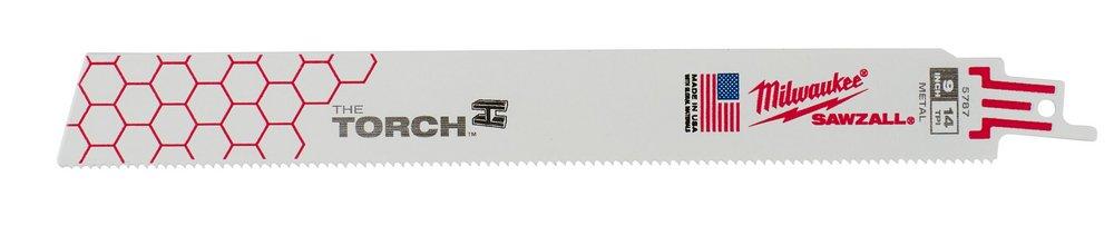 Milwaukee&reg; Silver 9 in. Iron Reciprocating Saw Blade 