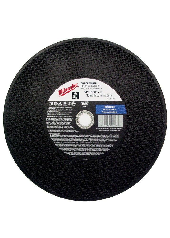 Milwaukee&reg; Black Metal Cutting Wheel 