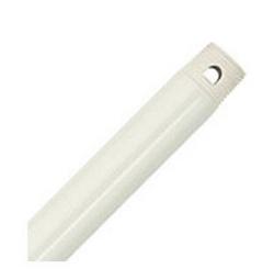12 in. Downrod in White