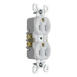 15A 125V Duplex Receptacle in White