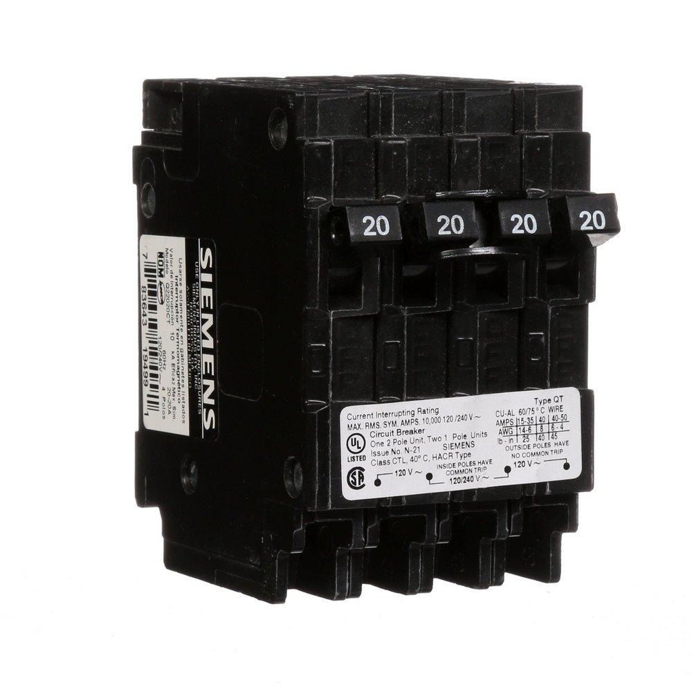 Siemens Energy & Automation 120/240V Circuit Breaker 
