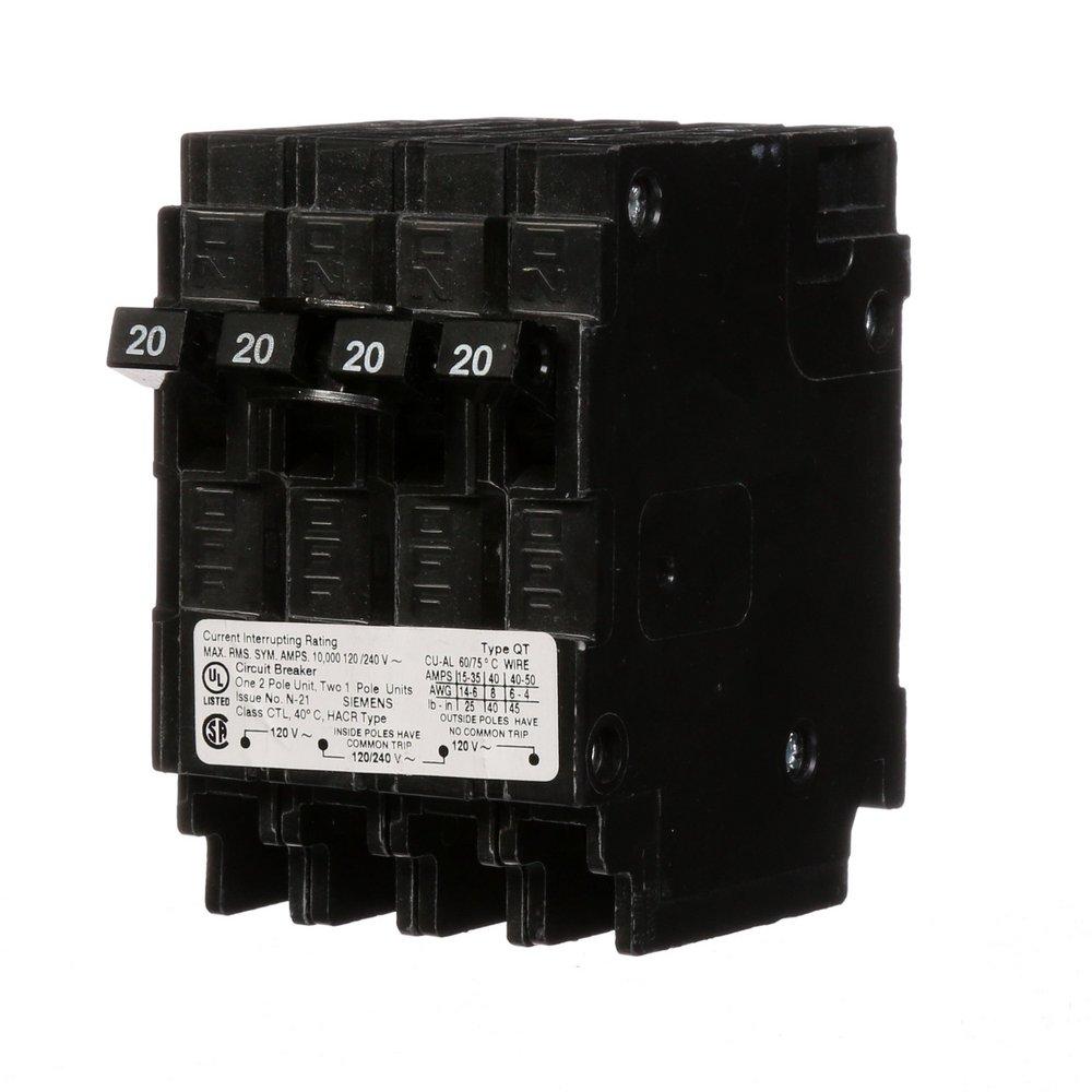 Siemens Energy & Automation 120/240V Circuit Breaker 