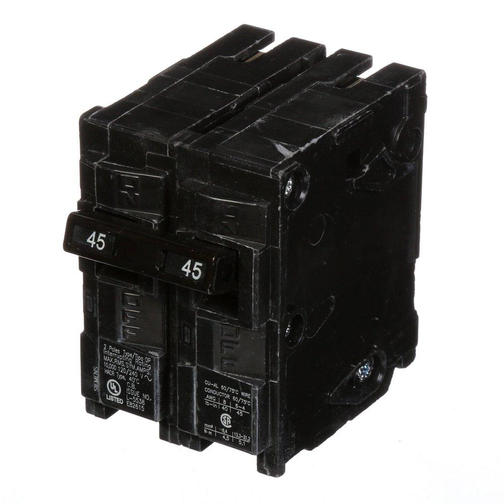 Siemens Energy & Automation 120/240 V 2-Pole Breaker 