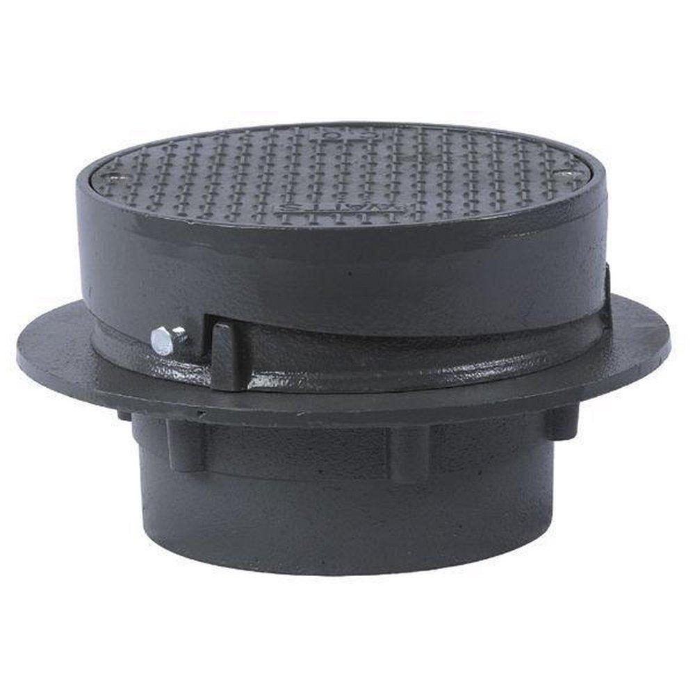 Watts Push-On Pull-Out Floor Cast Iron Clean-Out 