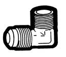 Holyoke Fittings OD Tube x MIPS Brass Flared Elbow Adapter 