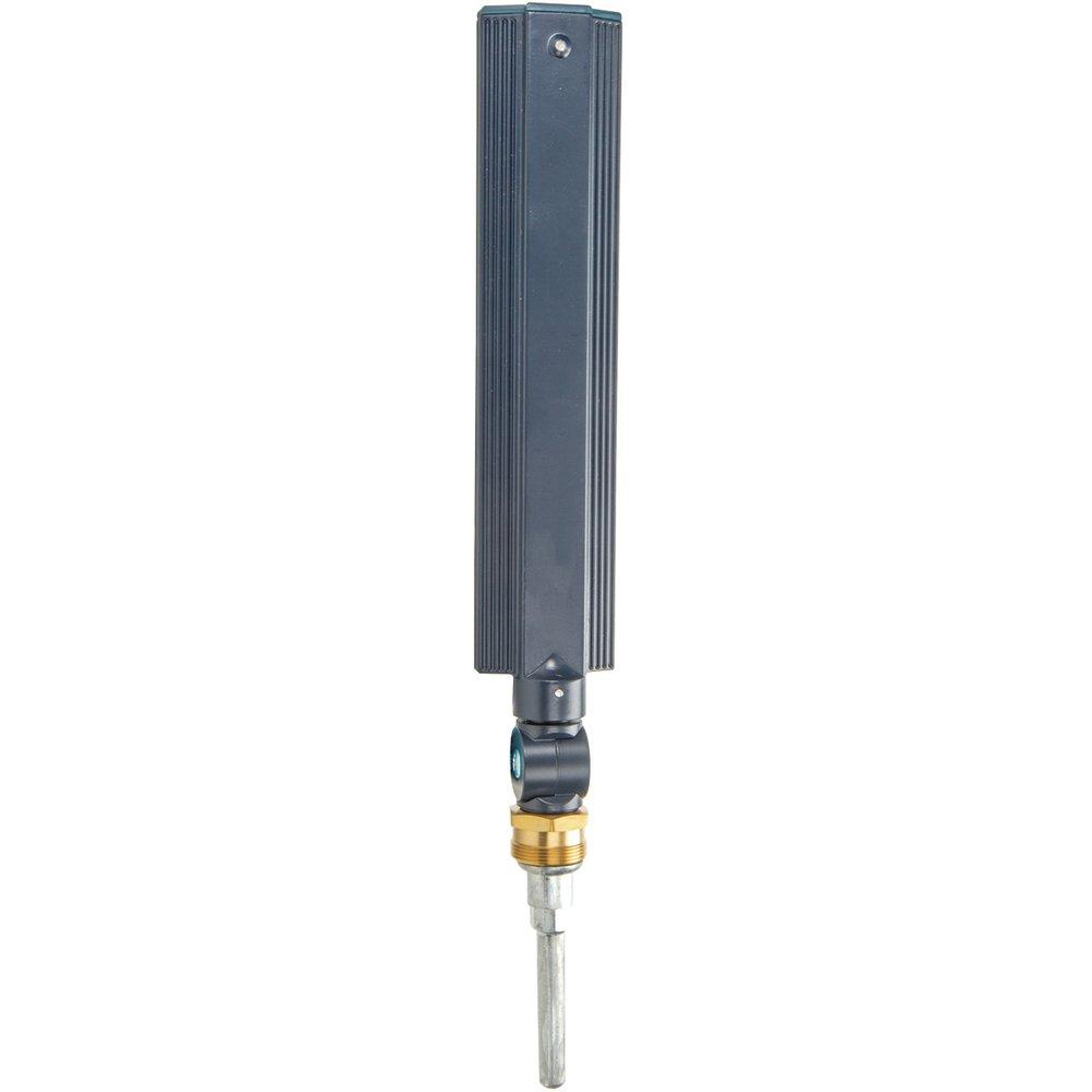 H.O. Trerice Blue 3-1/2 in. ASME B40.3 Stem Adjustable Industrial Thermometer 
