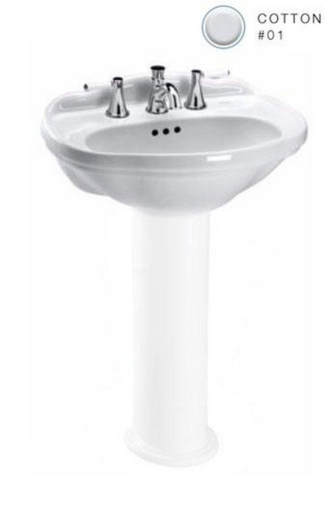 TOTO Cotton *CVR* WHITNEY PED LAV 