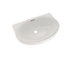 23-5/8 x 16-1/2 in. No-Hole Vitreous China Undermount Oval Lavatory in Colonial White
