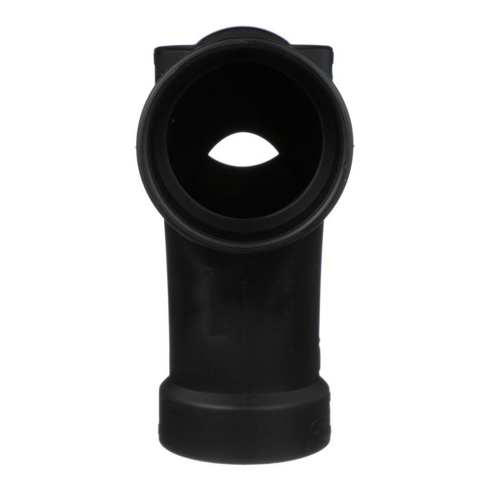 Black ABS DWV Double Fixture Tee 