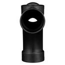 Black ABS DWV Double Fixture Tee 